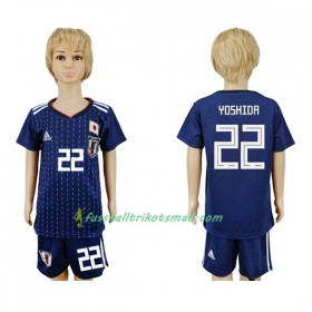 Fußballtrikots Japan Yoshida 22 Kinder WM 2018 Heimtrikotsatz kaufen